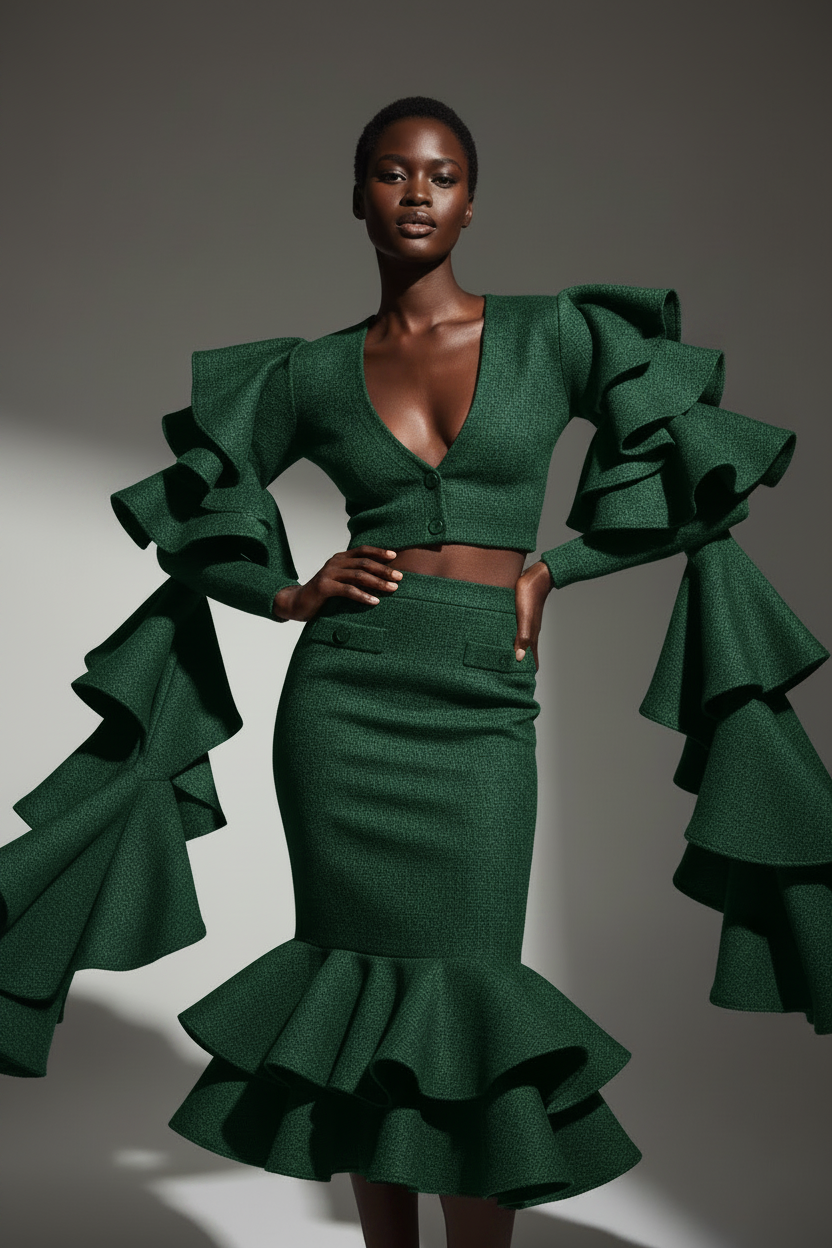 Emerald Suit Set