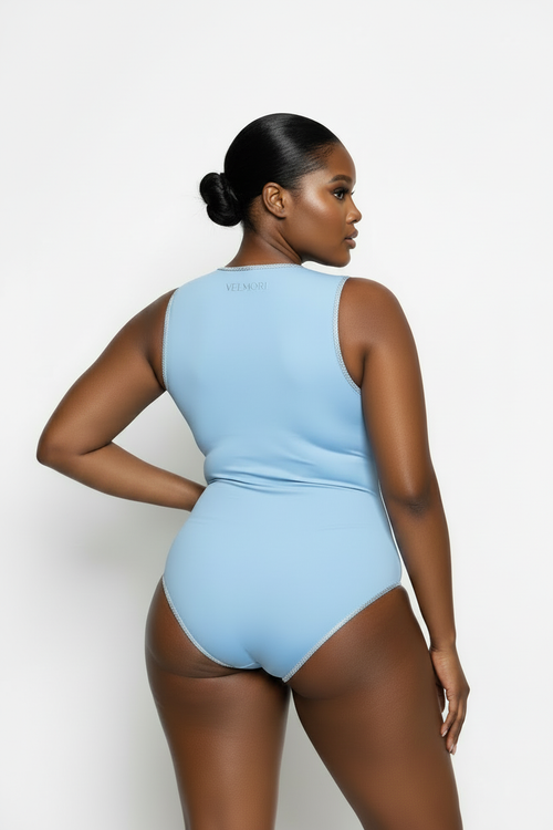 VELMORI Celeste Eclipse Bodysuit back view