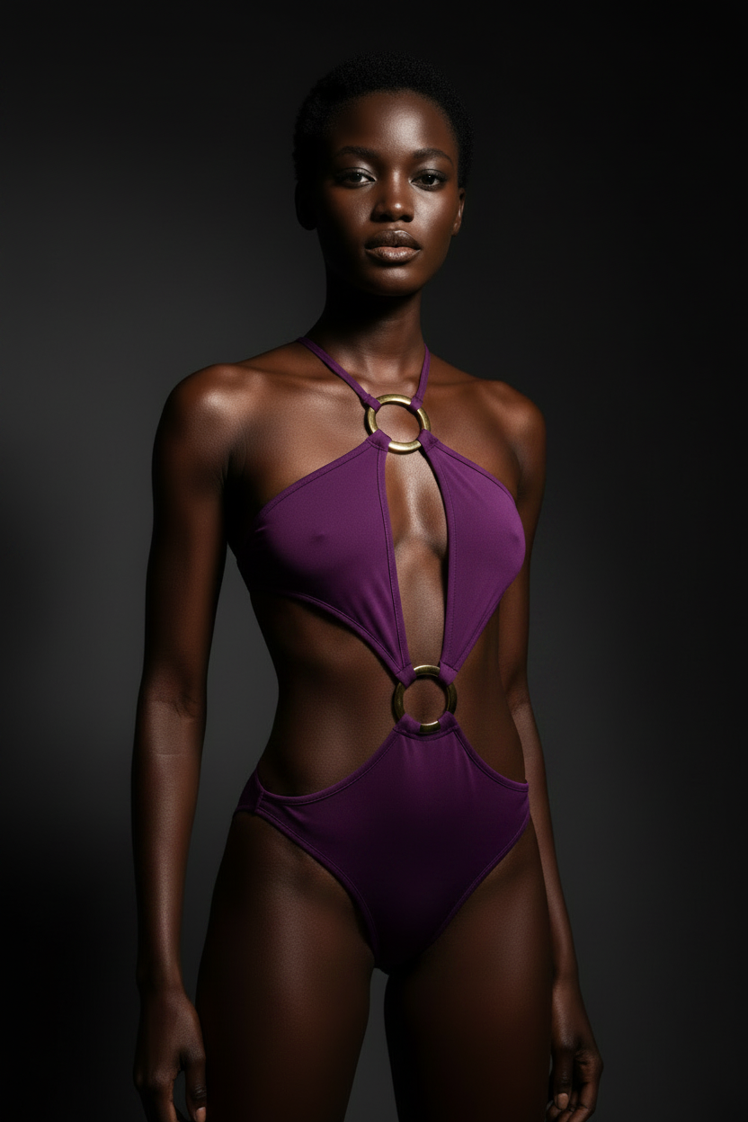 The Velmori Ring Suit in Purple