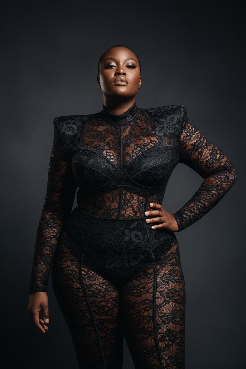 Lace Reverie – Black