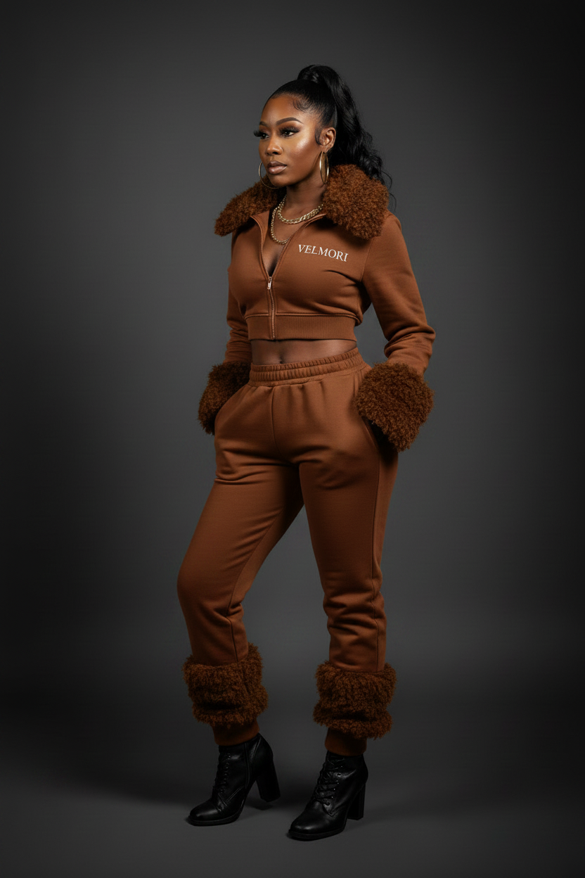 VELMORI Set – Brown/Dark Brown Fur